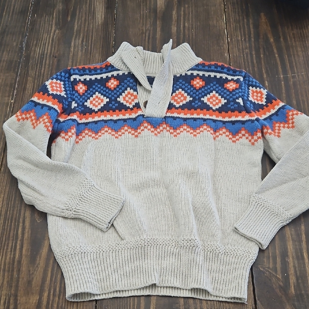 Gap Kids Fair Isle Sweater Size Small